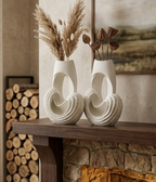 Decorahaus Unity Flow abstract speckled decorative vases