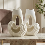 Decorahaus Unity Flow abstract speckled decorative vases