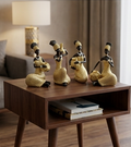 Dwelloria resin figurines, a 3-piece set