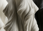 Wavin Wave Design Ceramic Flower Vase for Living Room & Table Deco