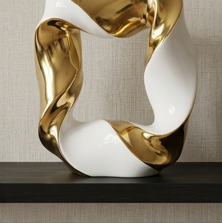 Contemporary abstract sculptures
