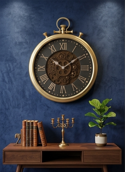 antique-style wall clock