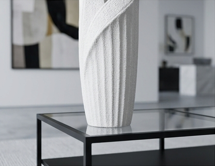 Merlin Living Quartet 3D-printed ceramic vases
