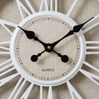 Luxury Rose Gold Roman Numeral Wall Clock – Modern Elegant Decorative Quartz Clock