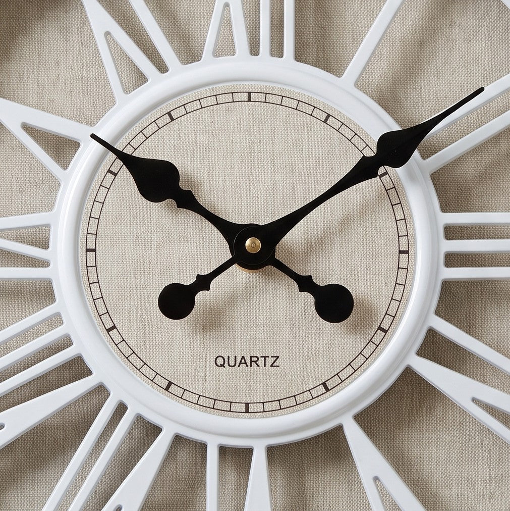 Luxury Rose Gold Roman Numeral Wall Clock – Modern Elegant Decorative Quartz Clock