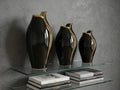 white ceramic vase set