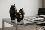 white ceramic vase set