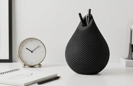 Teardrop-shaped vases