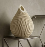 Teardrop-shaped vases