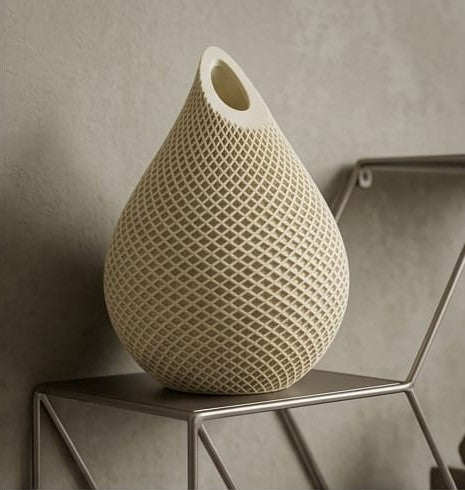 Teardrop-shaped vases