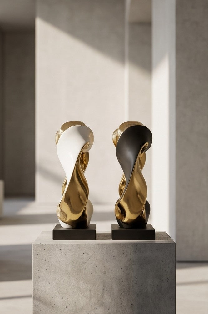 Contemporary abstract sculptures