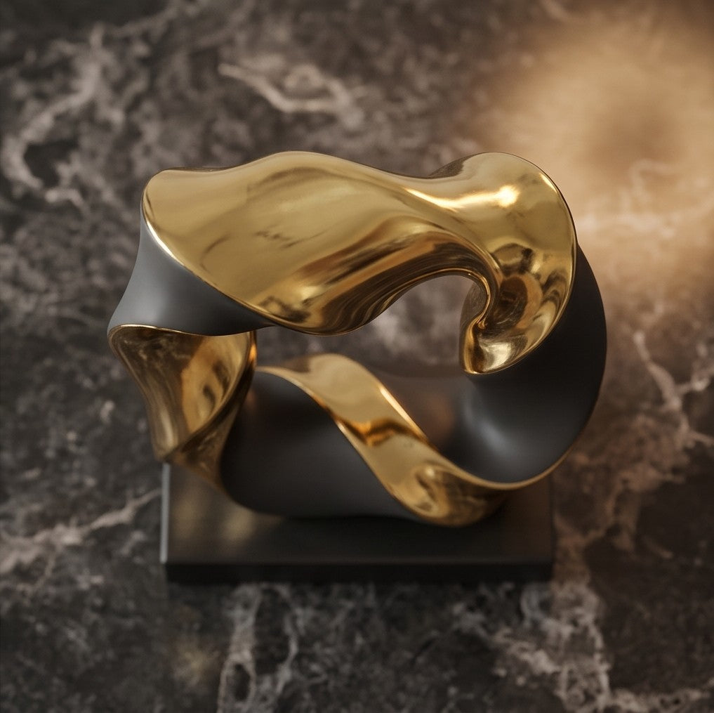 Contemporary abstract sculptures