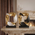 Contemporary abstract sculptures