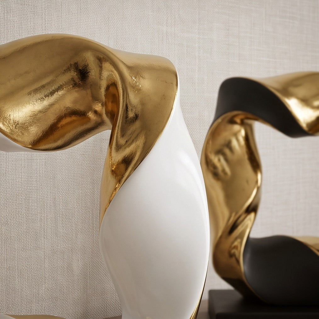 Contemporary abstract sculptures