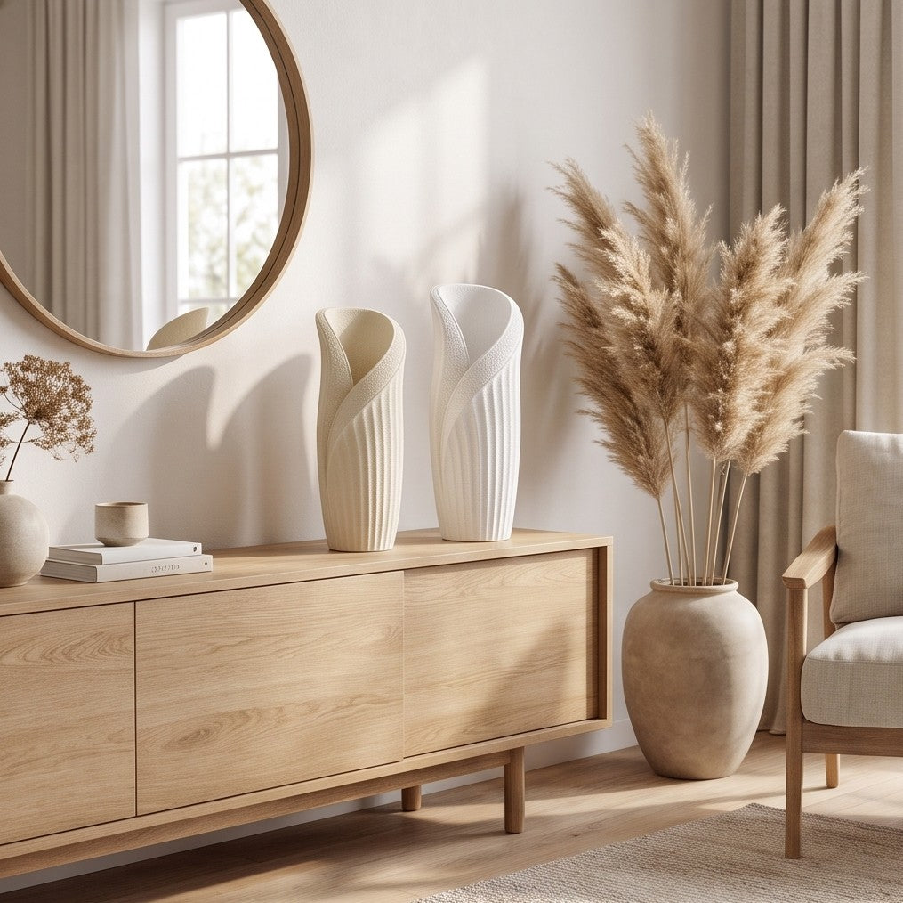 Merlin Living Quartet 3D-printed ceramic vases