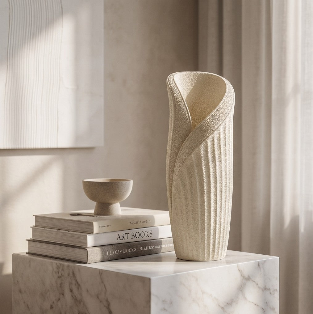 Merlin Living Quartet 3D-printed ceramic vases