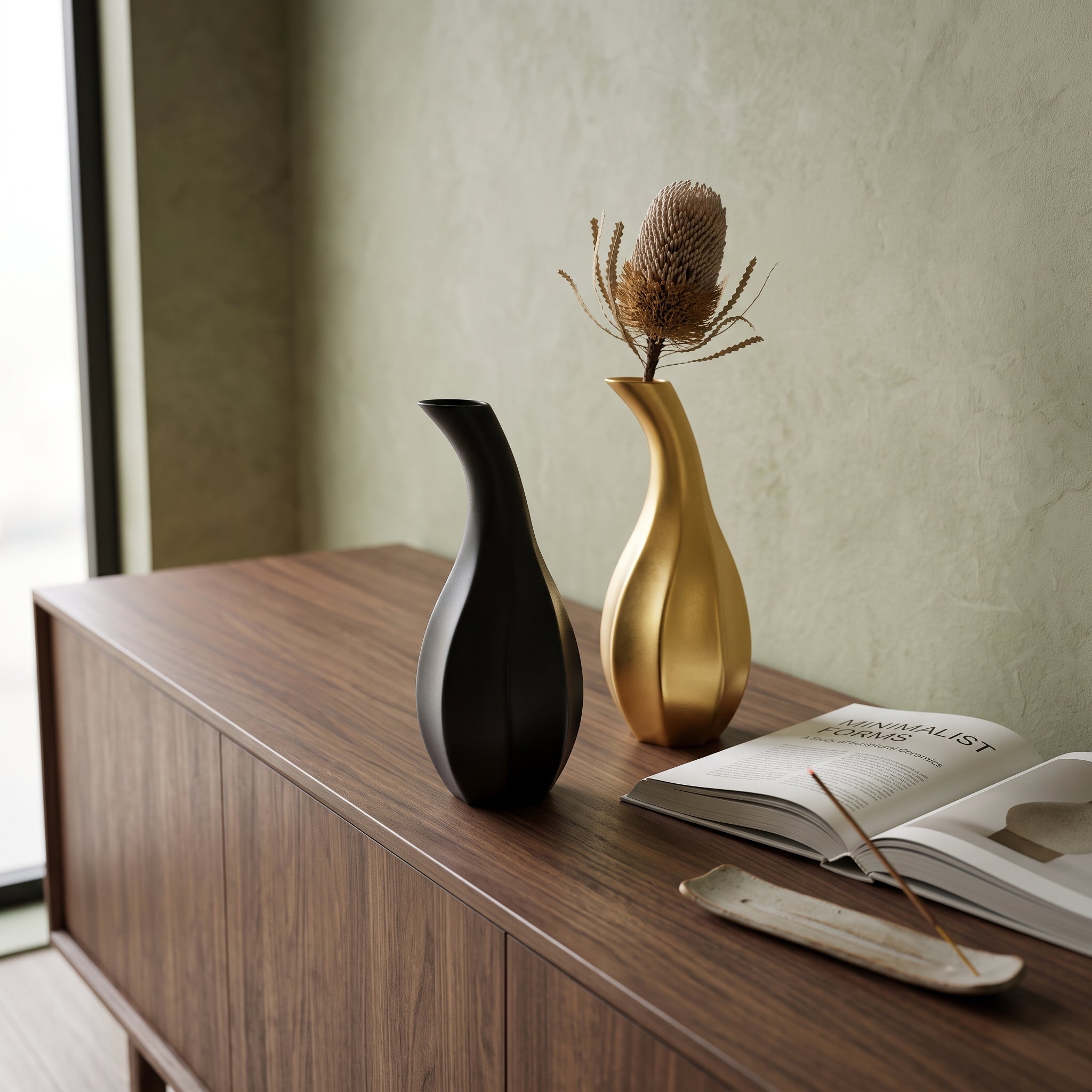 Ligne Roset Hanbun Vase set