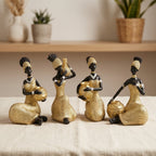 Dwelloria resin figurines, a 3-piece set