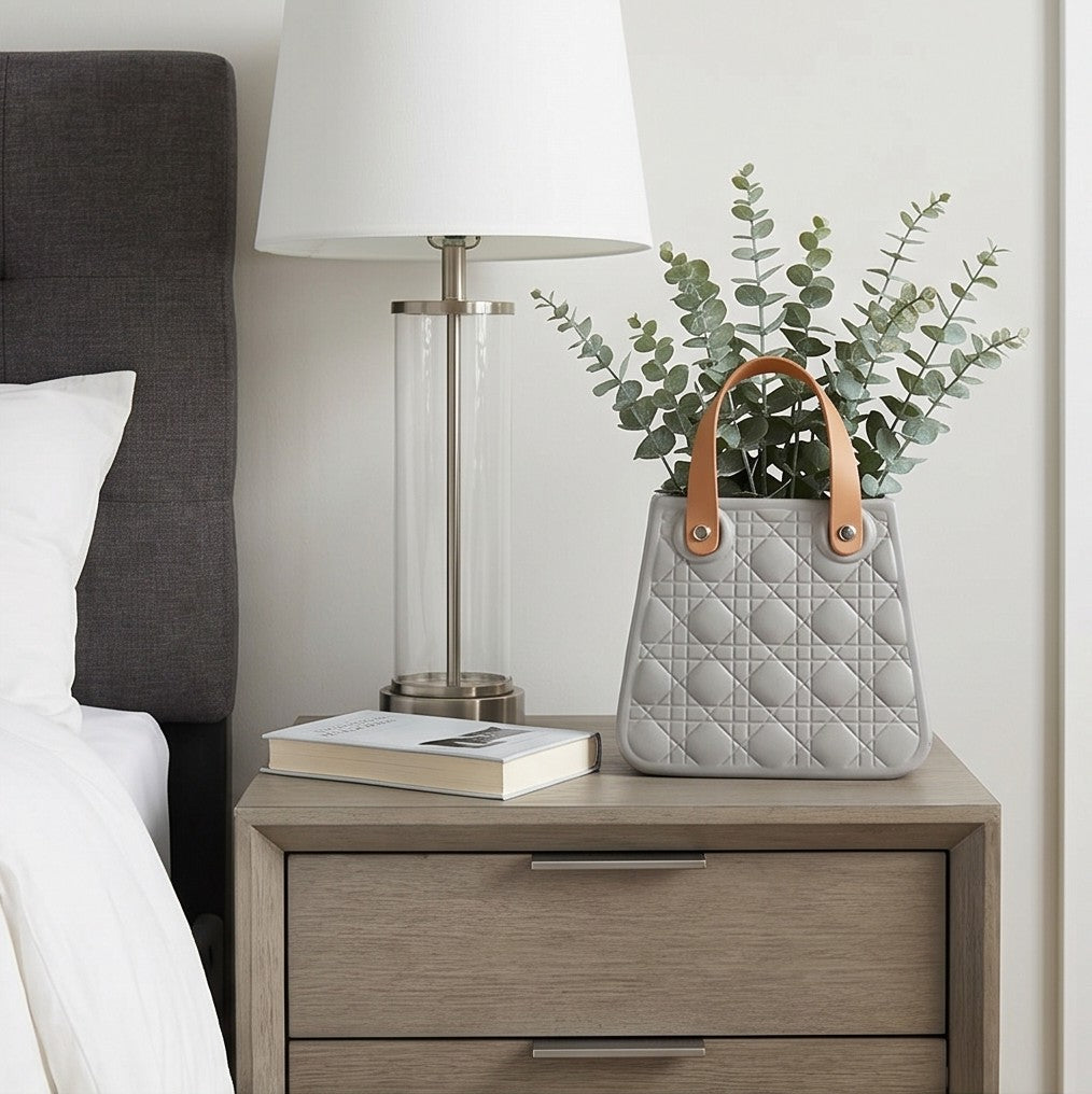 Luxury Handbag Style Decorative Vase